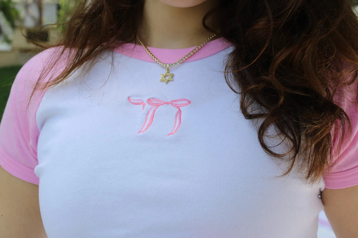 CHAI BOW CROP TOP - Hamsa Club