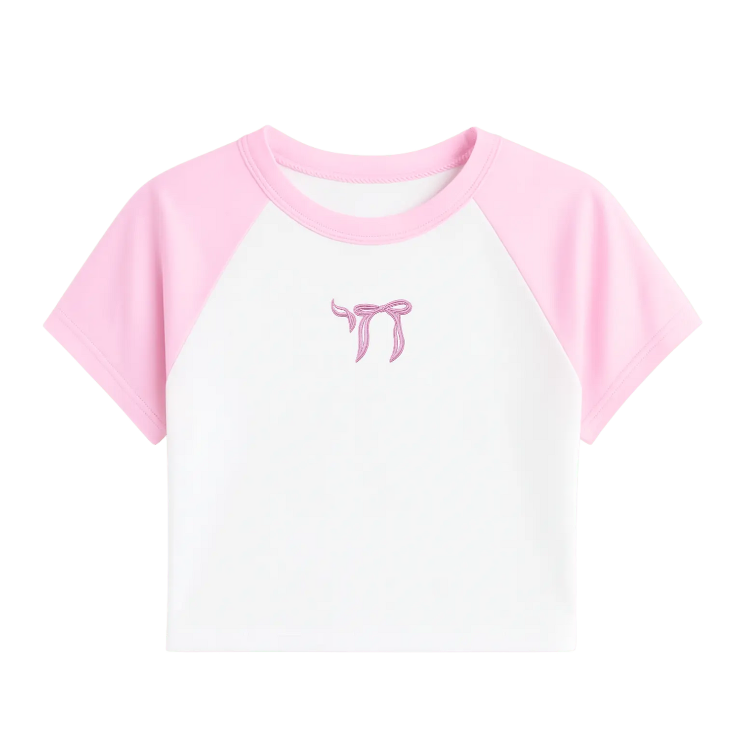 CHAI חי BOW CROP TOP - Hamsa Club