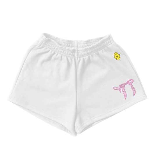 CHAI חי BOW SHORTS - Hamsa Club