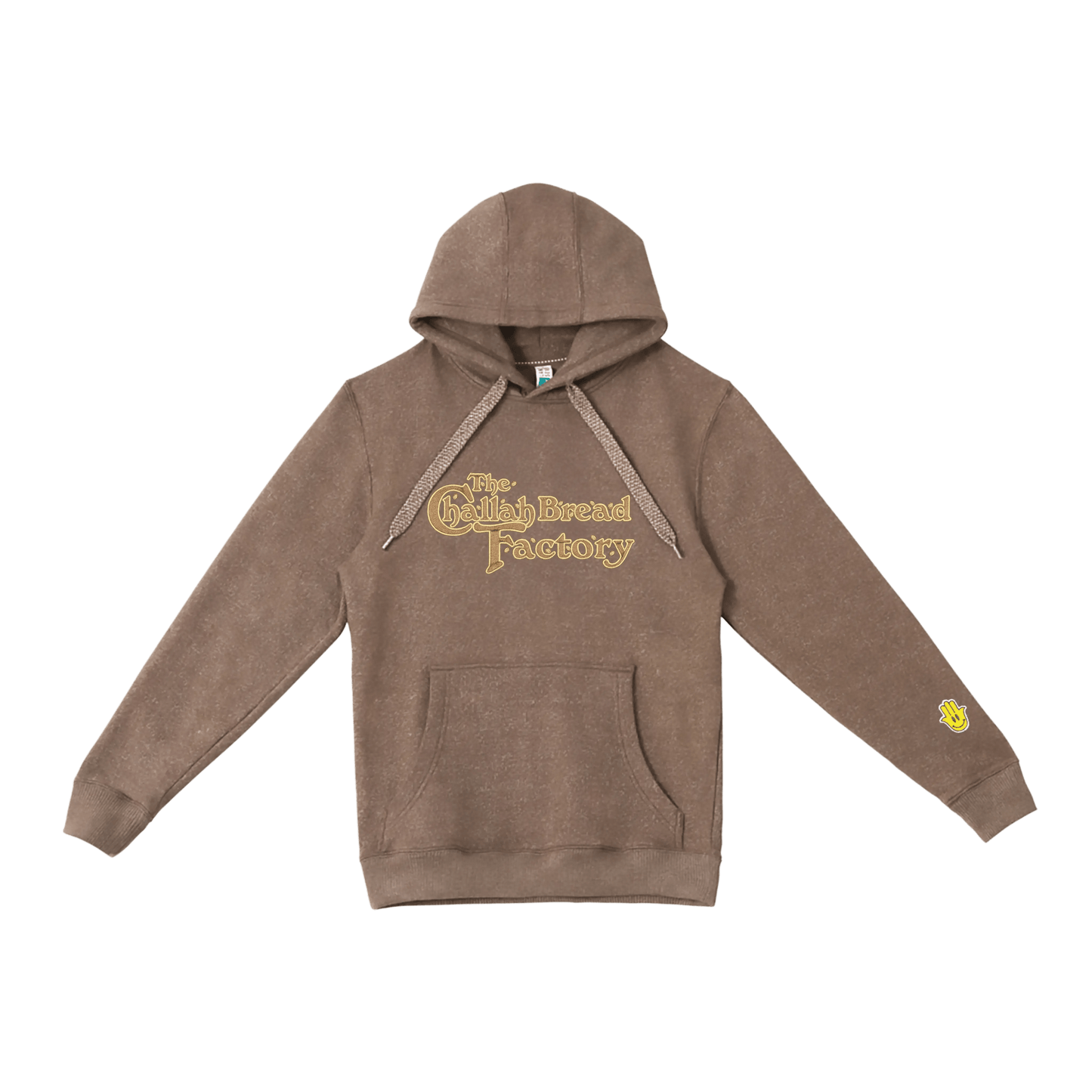 CHALLAH BREAD FACTORY HOODIE (BROWN BREAD) - Hamsa Club