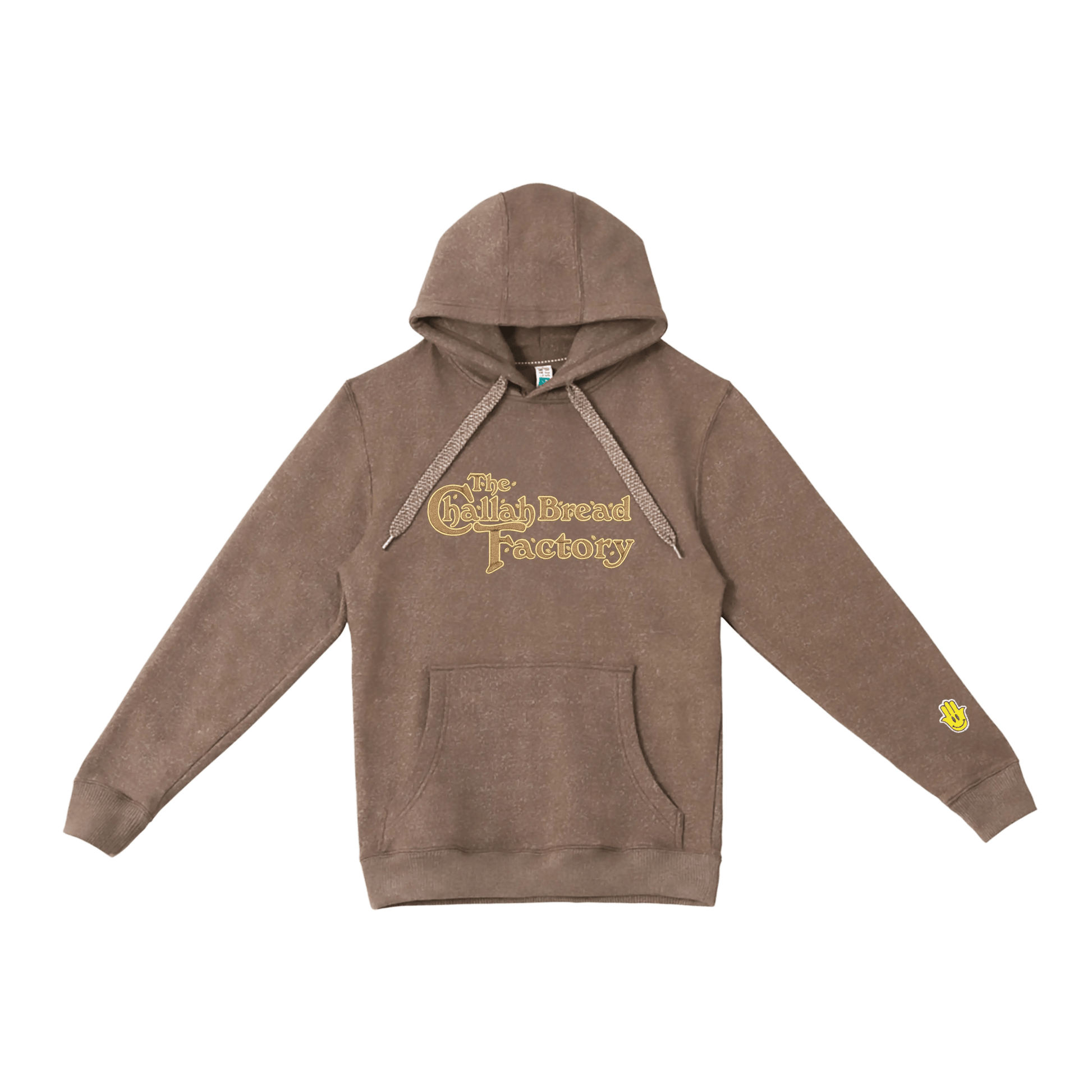 CHALLAH BREAD FACTORY HOODIE (BROWN BREAD) - Hamsa Club