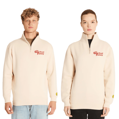 CHALLAH BREAD FACTORY QUARTER ZIP - Hamsa Club