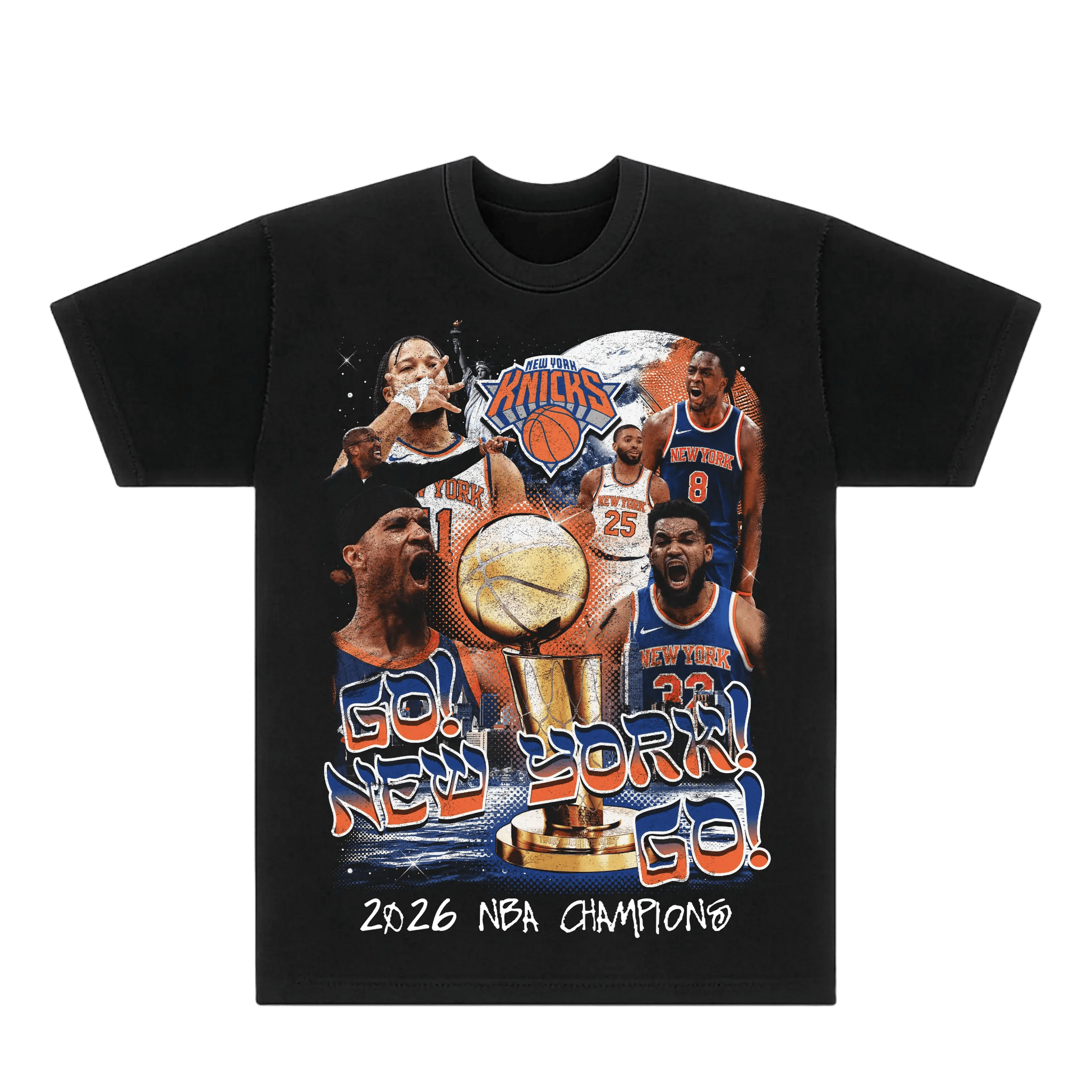 GO NEW YORK GO! TEE - Hamsa Club