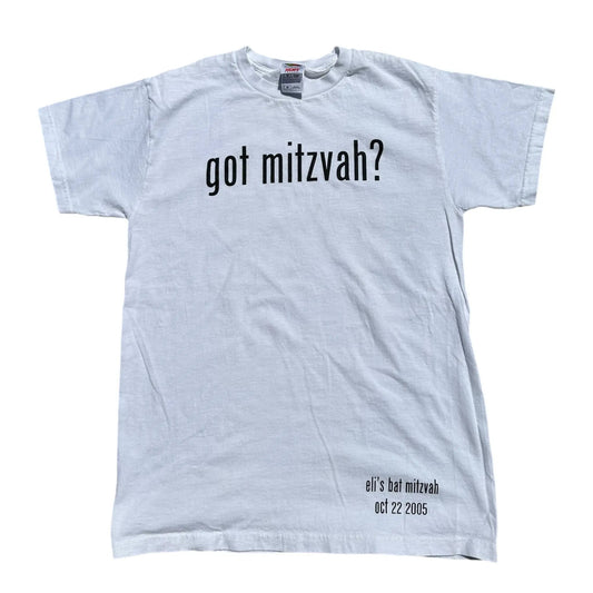 GOT MITZVAH? BAT MITZVAH TEE - Hamsa Club