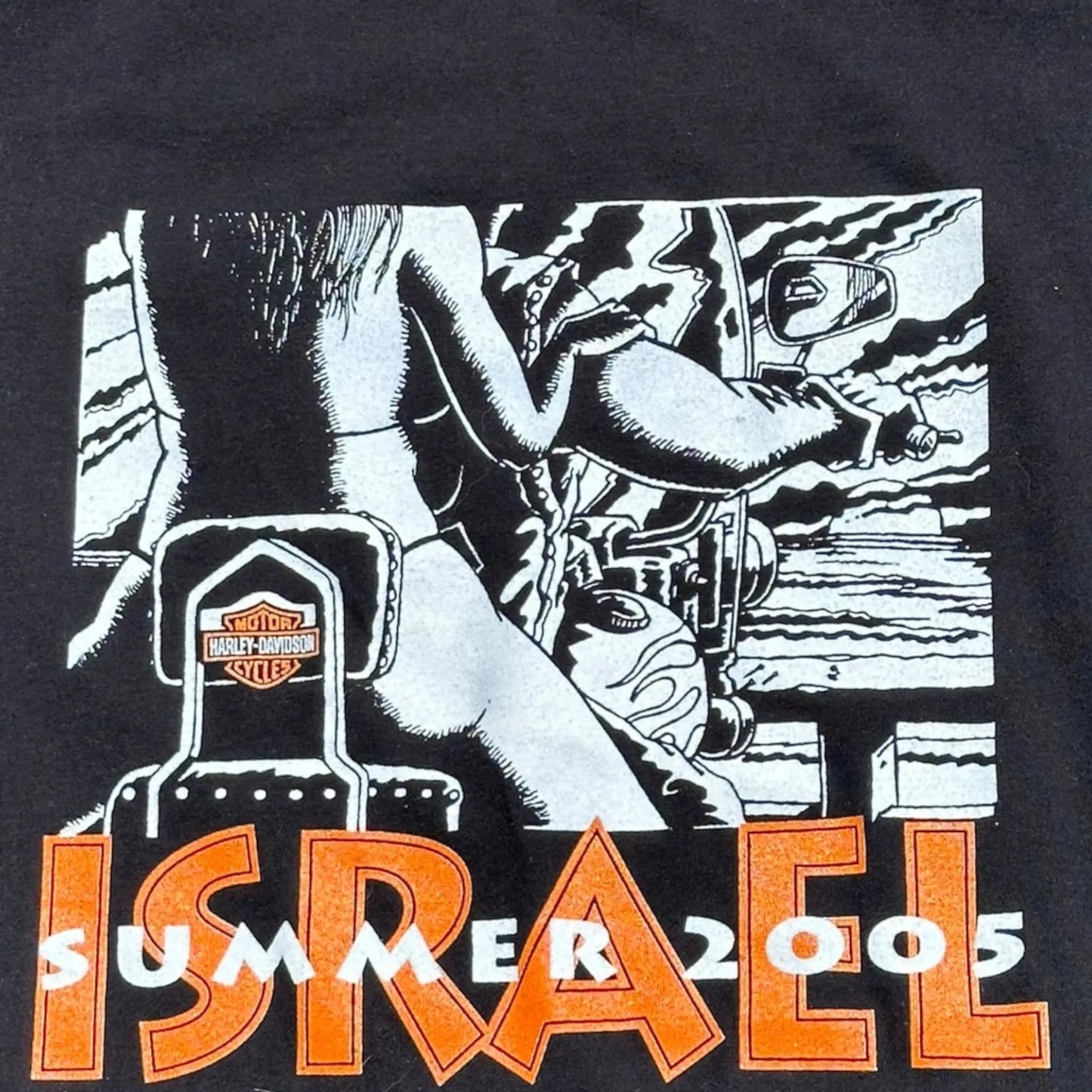HARLEY ISRAEL TEE - Hamsa Club