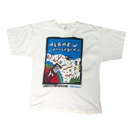 HEBREW UNIVERSITY TEE - Hamsa Club