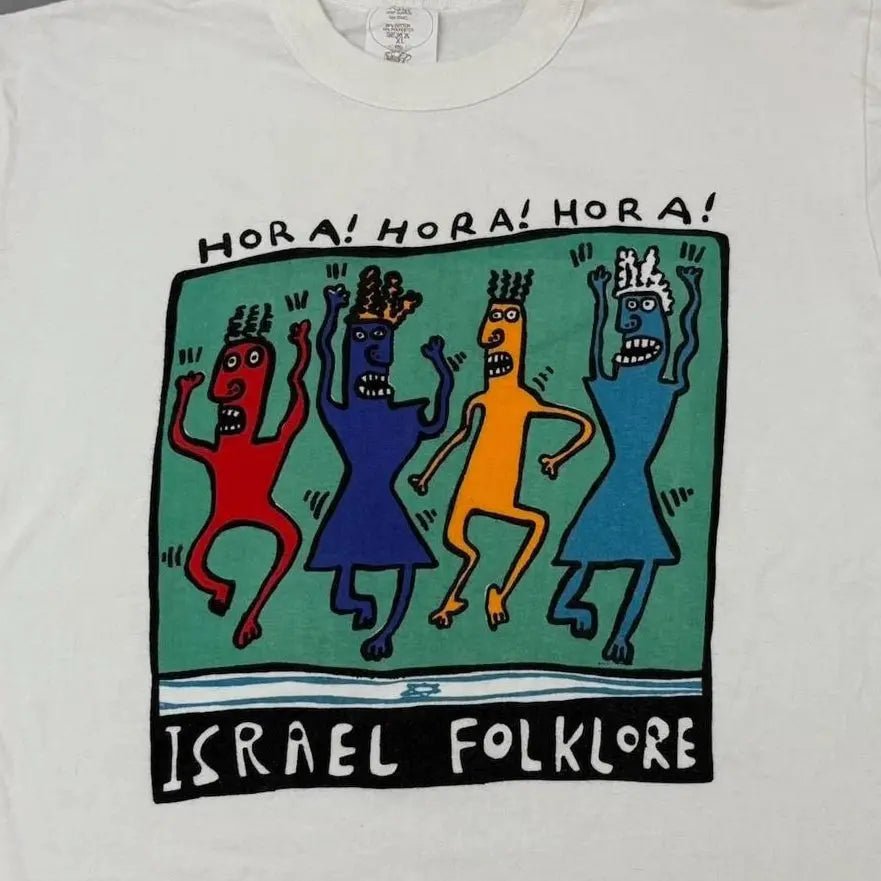 HORA FOLKLORE TEE SHIRT - Hamsa Club