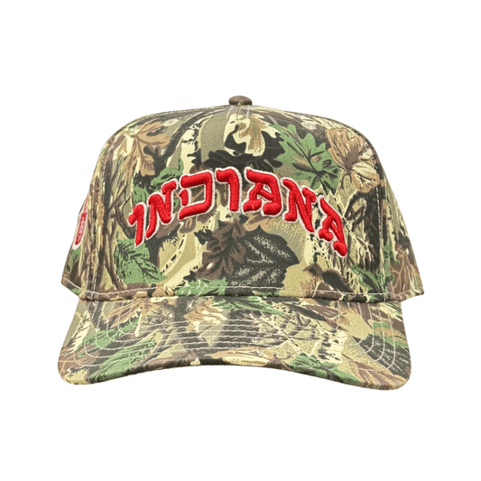 INDIANA CAMO HAT - Hamsa Club