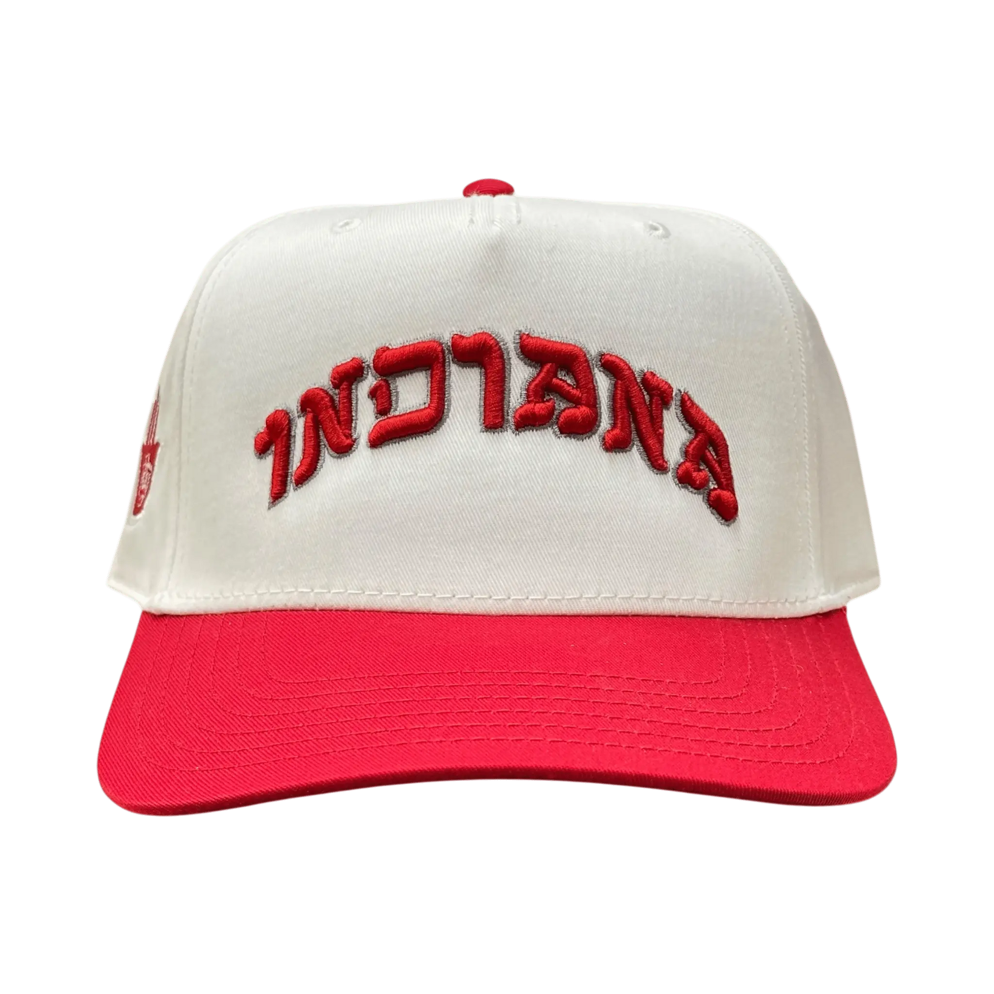 INDIANA HAT (WHITE/RED) - Hamsa Club