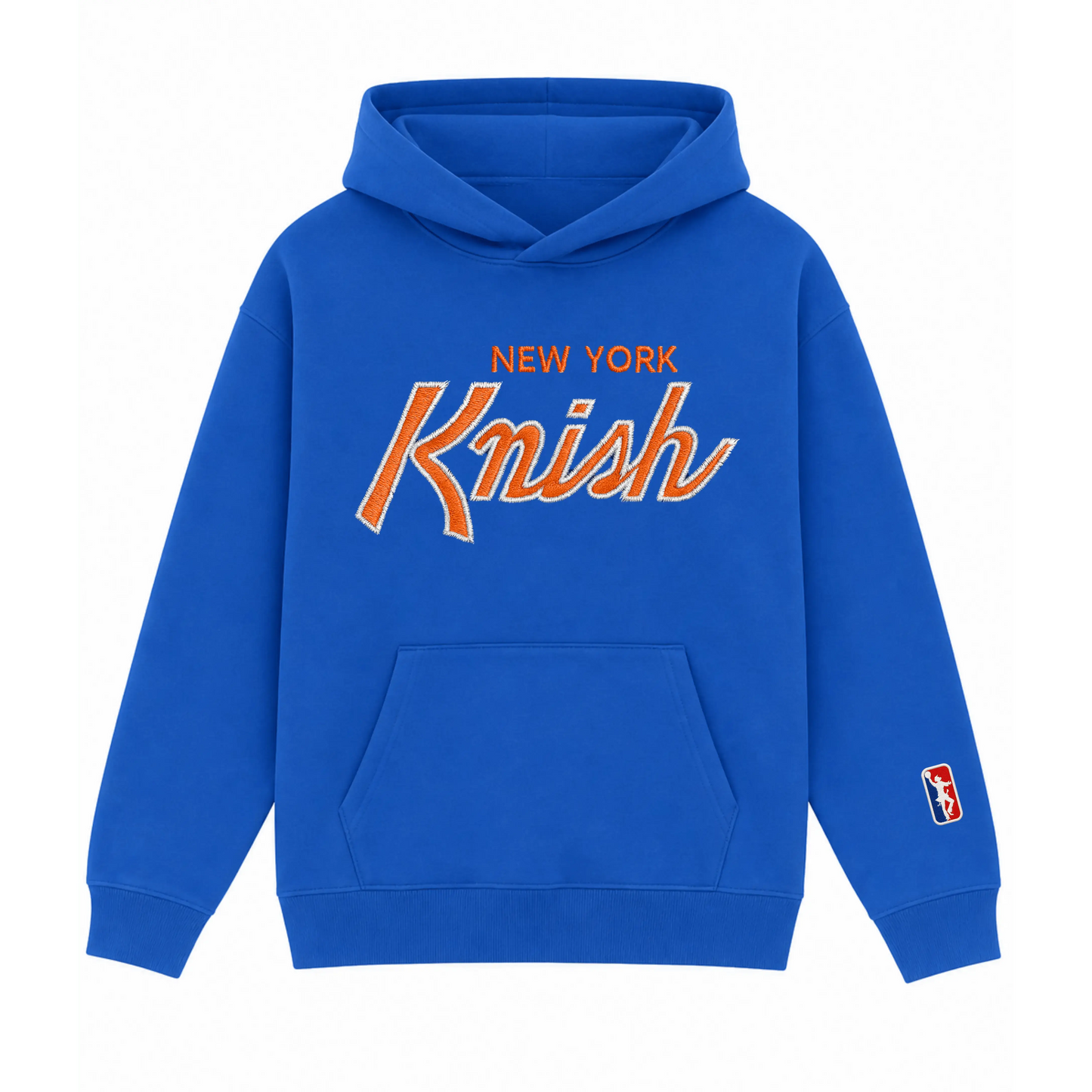 KNISH EMBROIDERED HOODIE - Hamsa Club