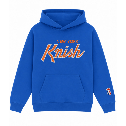 KNISH EMBROIDERED HOODIE - Hamsa Club