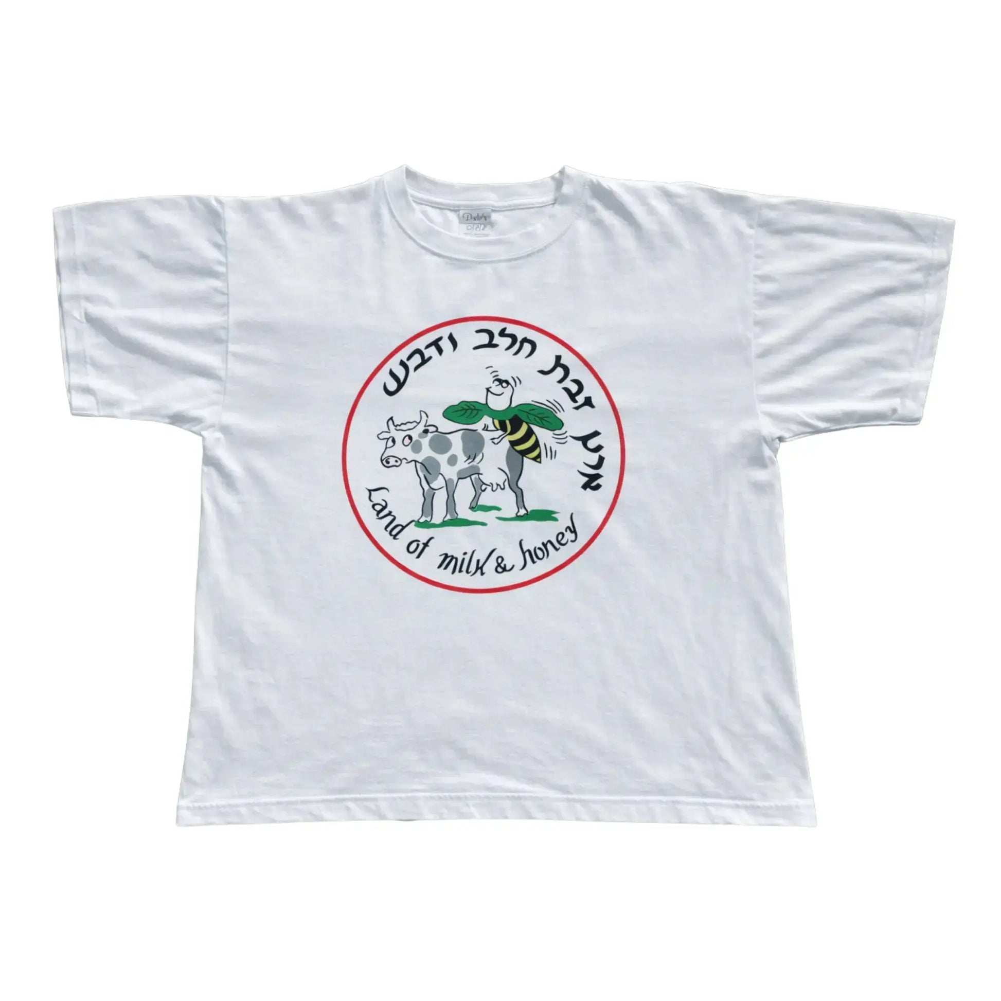LAND OF MILK AND HONEY TEE - Hamsa Club