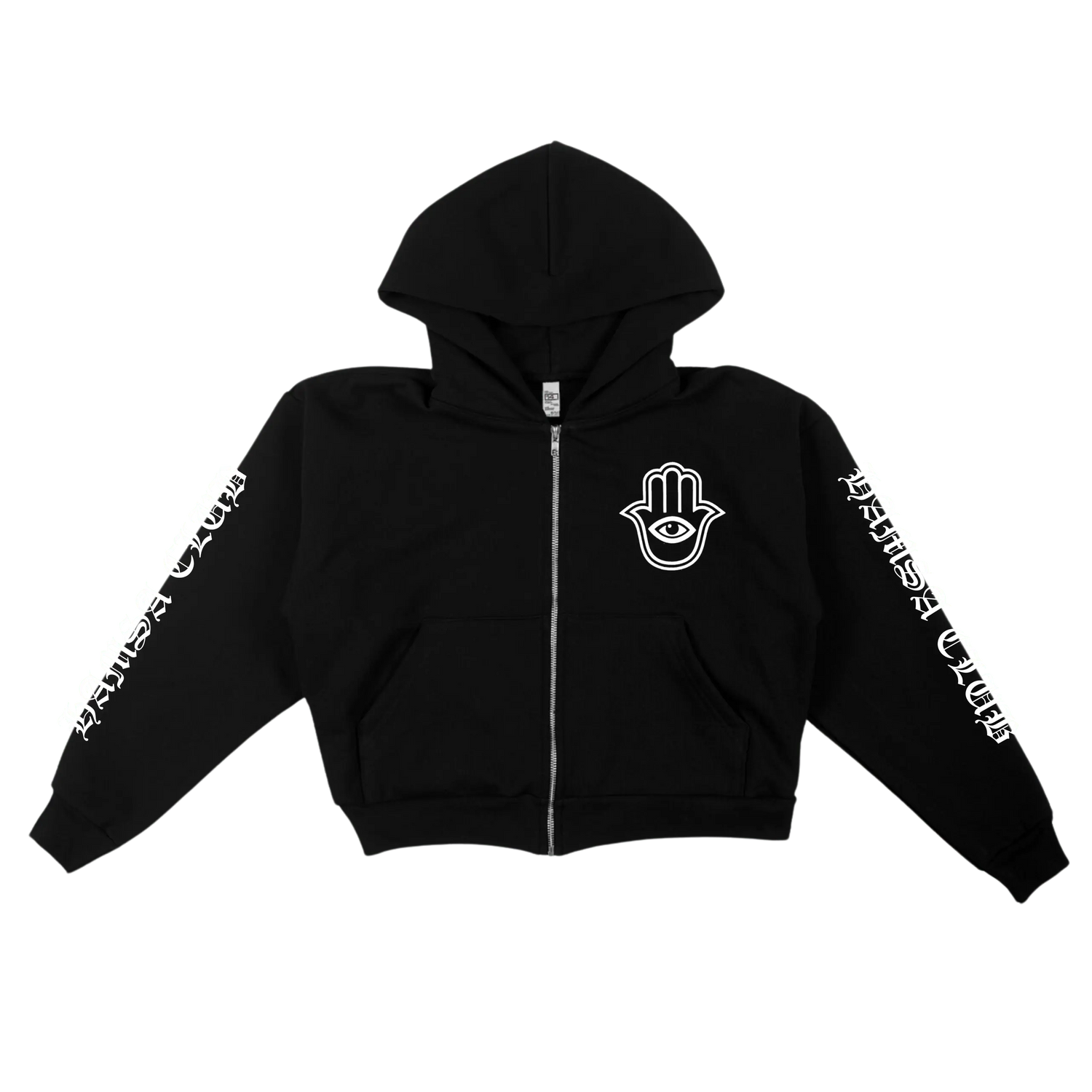 MEMBERS ONLY CROPPED ZIP UP - Hamsa Club