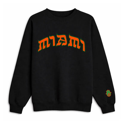 MIAMI CREWNECK - Hamsa Club