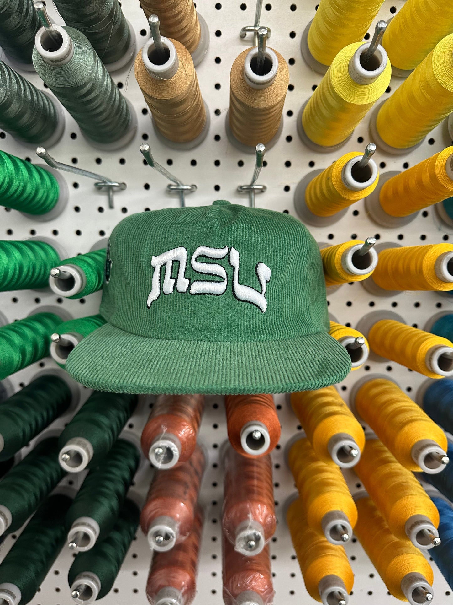 MICHIGAN STATE CORDUROY HAT - Hamsa Club