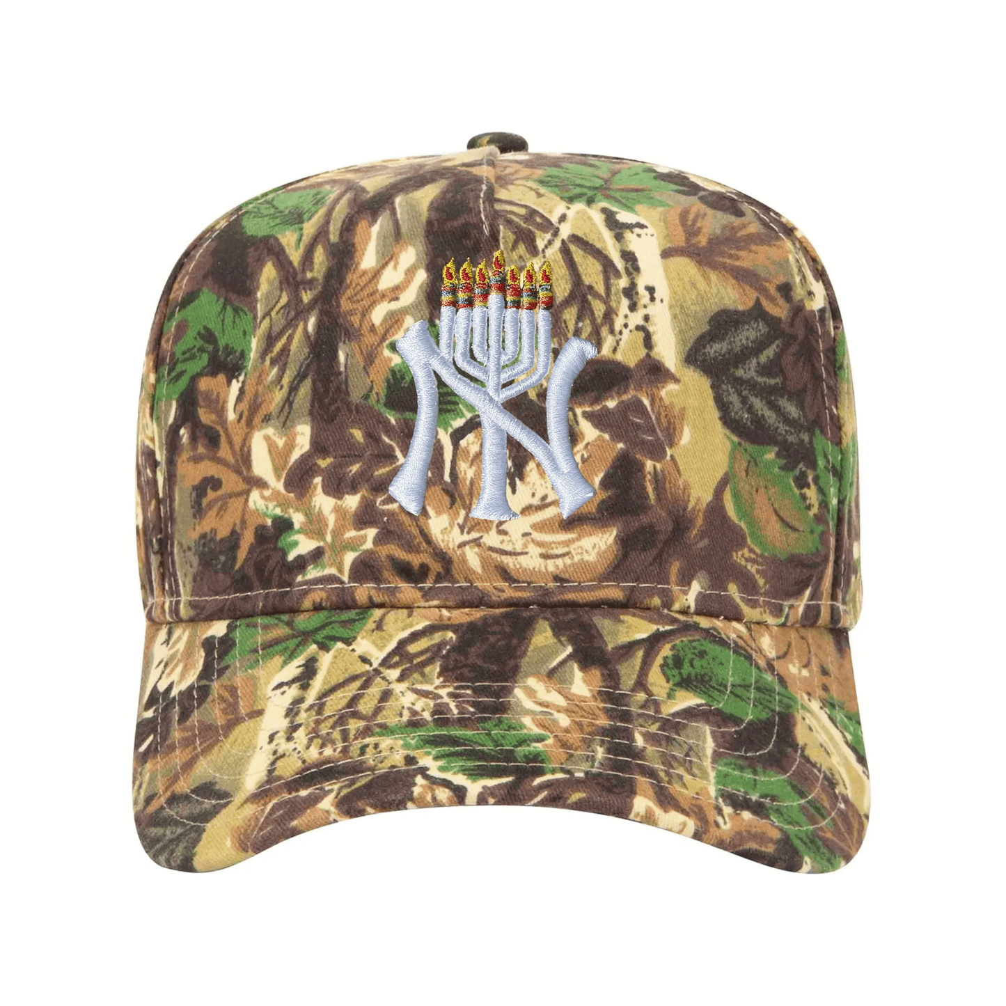 NY MENORAH HAT (CAMO) - Hamsa Club