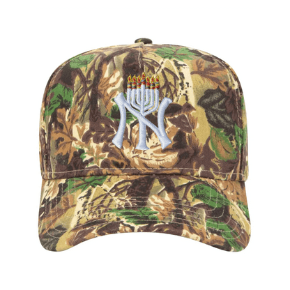 NY MENORAH HAT (CAMO) - Hamsa Club