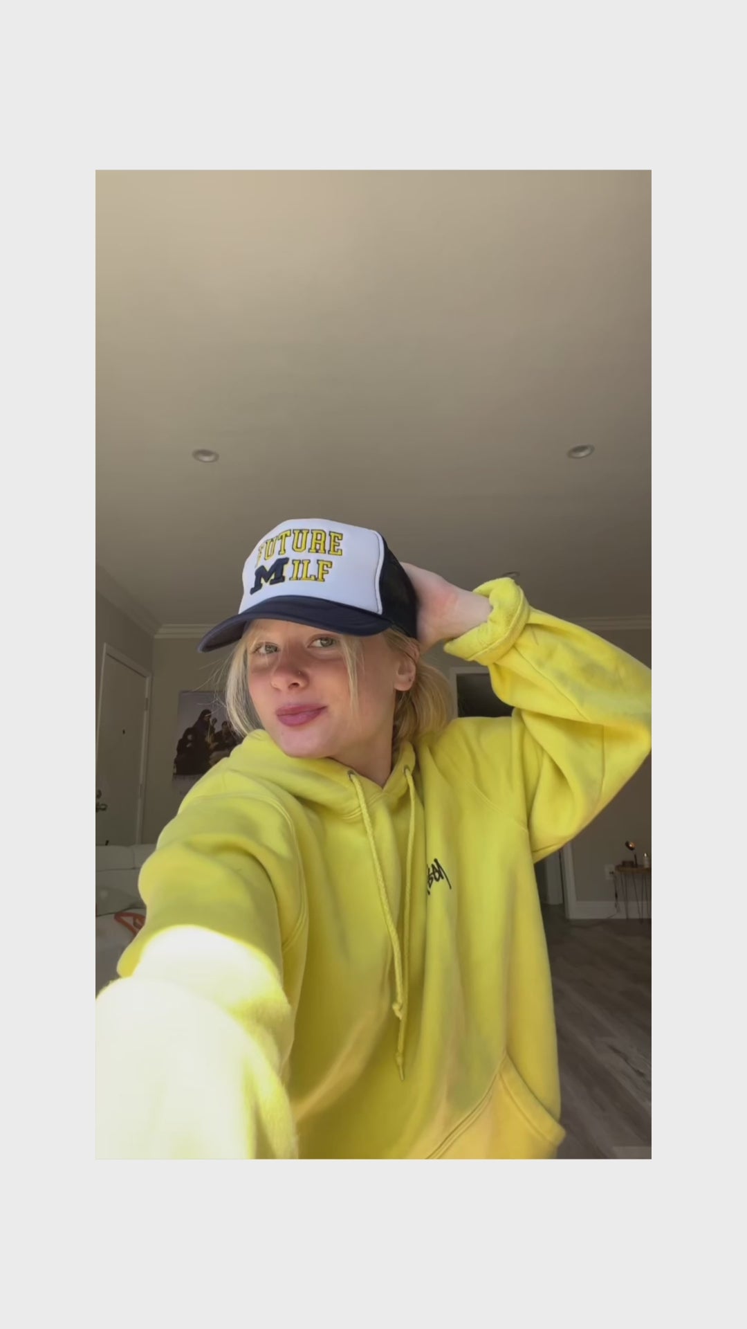 MICHIGAN MILF TRUCKER HAT