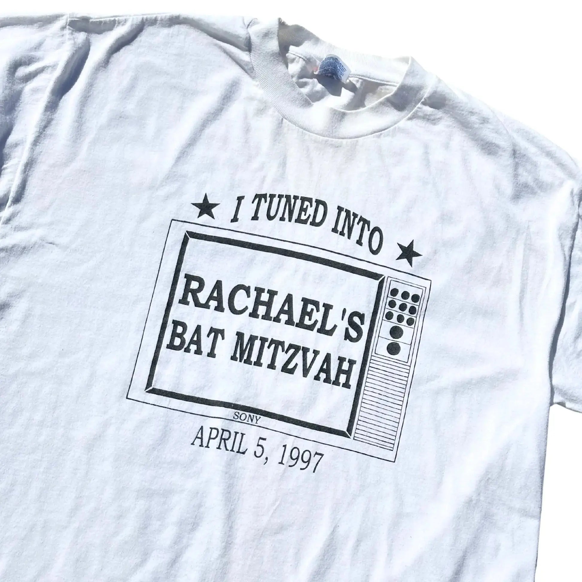 RACHAELS BAT MITZVAH TEE - Hamsa Club