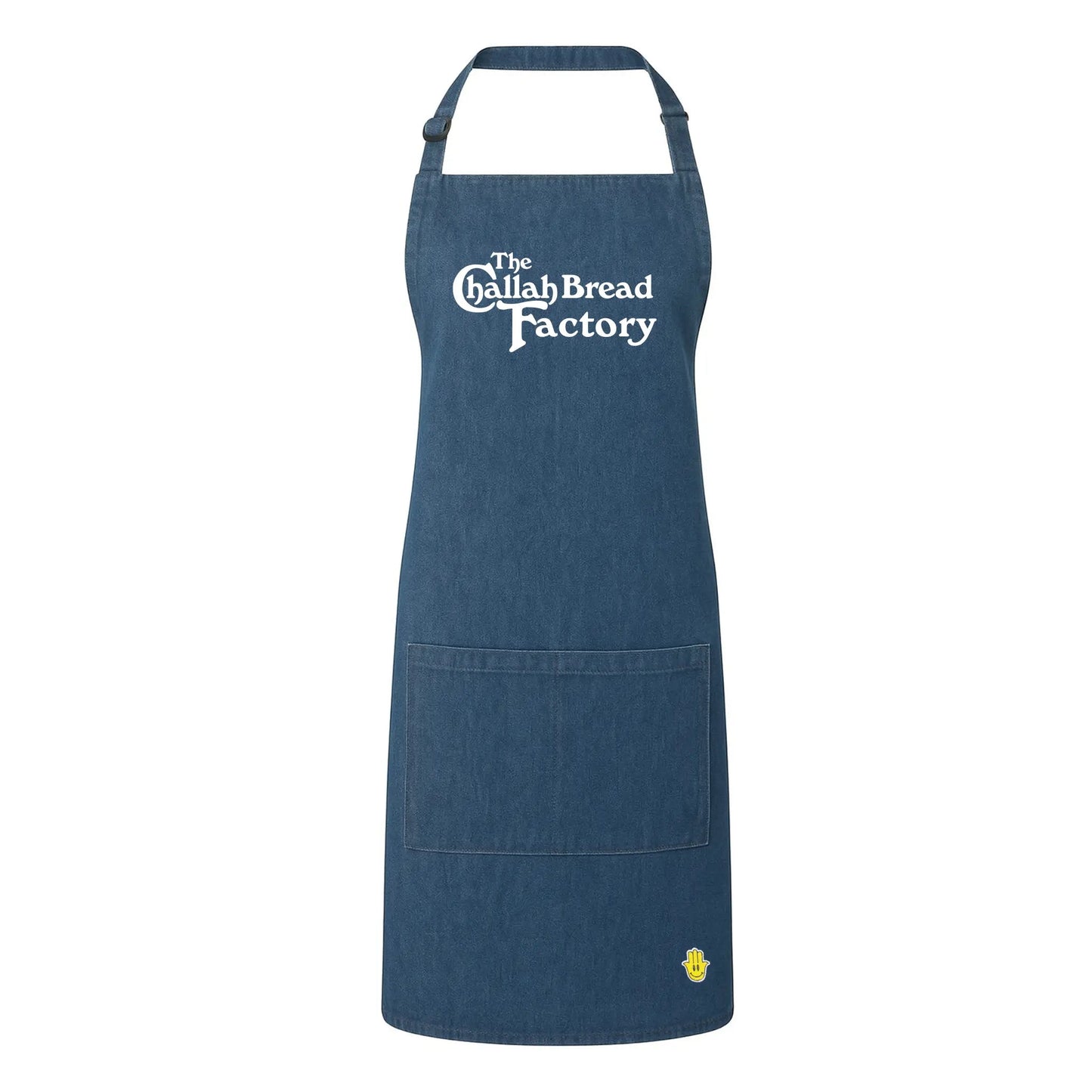 THE CHALLAH BREAD FACTORY APRON (DENIM) - Hamsa Club