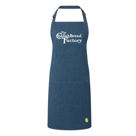 THE CHALLAH BREAD FACTORY APRON (DENIM) - Hamsa Club