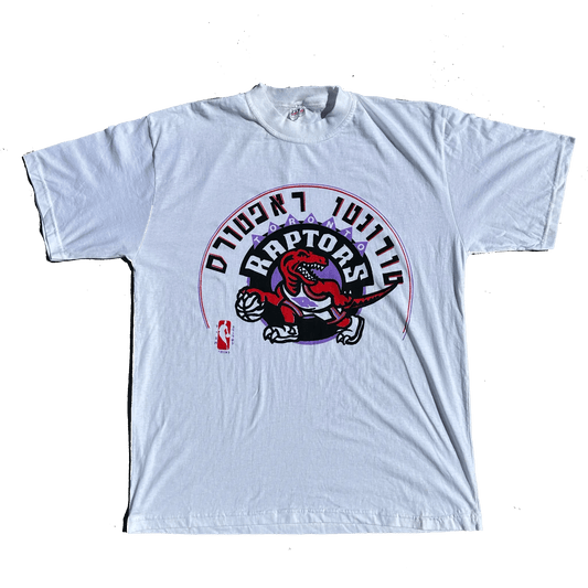 TORONTO RAPTORS HEBREW TEE - Hamsa Club