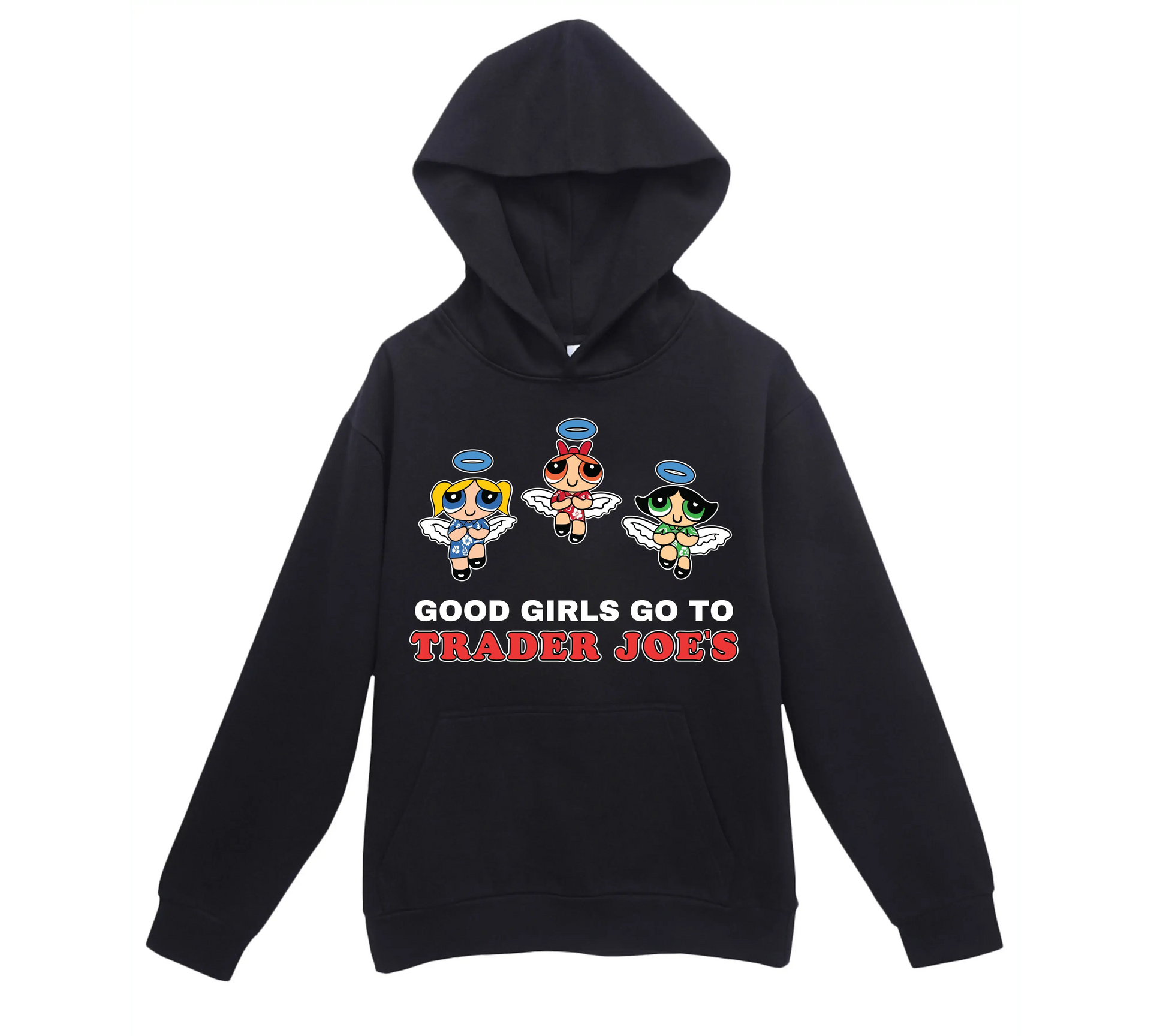 TRADER JOES VS EREWHON HOODIE - Hamsa Club
