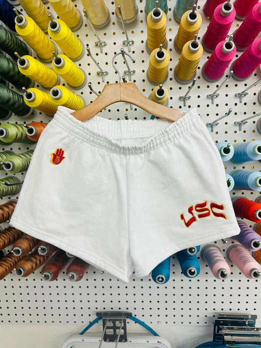 USC SHORTS (WHITE) - Hamsa Club