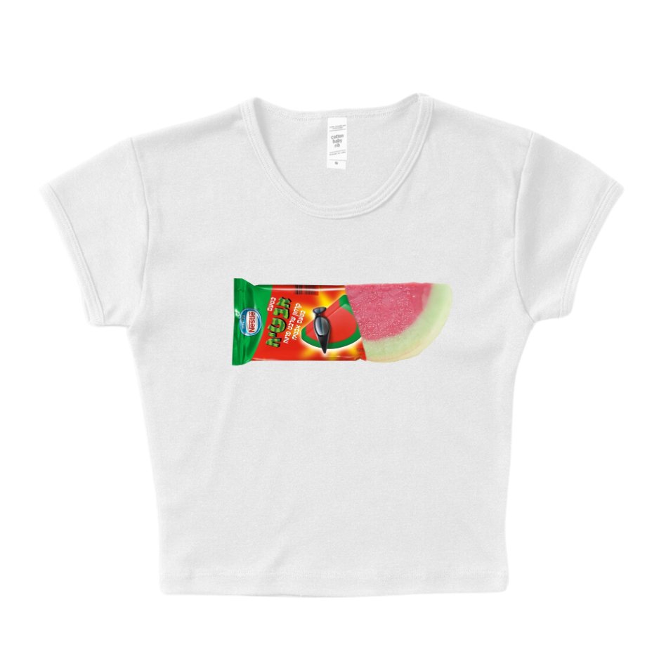 WATERMELON BABY TEE - Hamsa Club