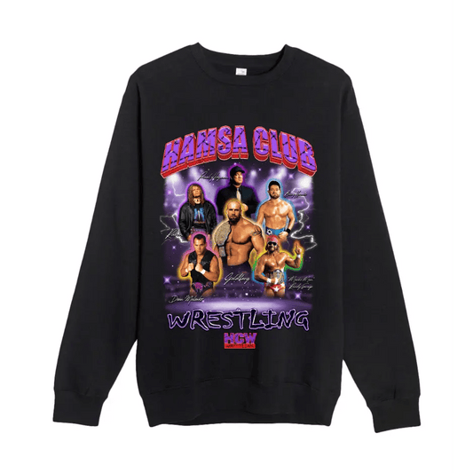 WRESTLING CREWNECK - Hamsa Club