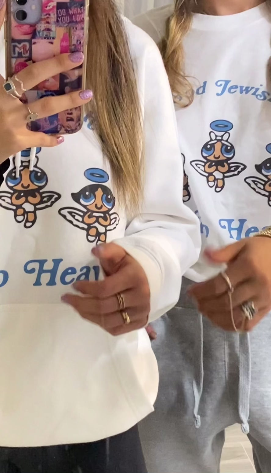 GOOD JEWISH GIRLS HOODIE - Hamsa Club