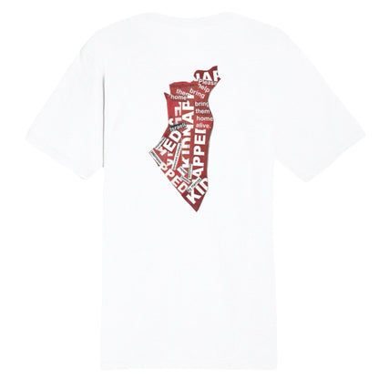 free them ribbon tee - Hamsa Club