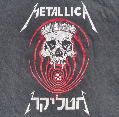 Metallica Hebrew Tee - Hamsa Club