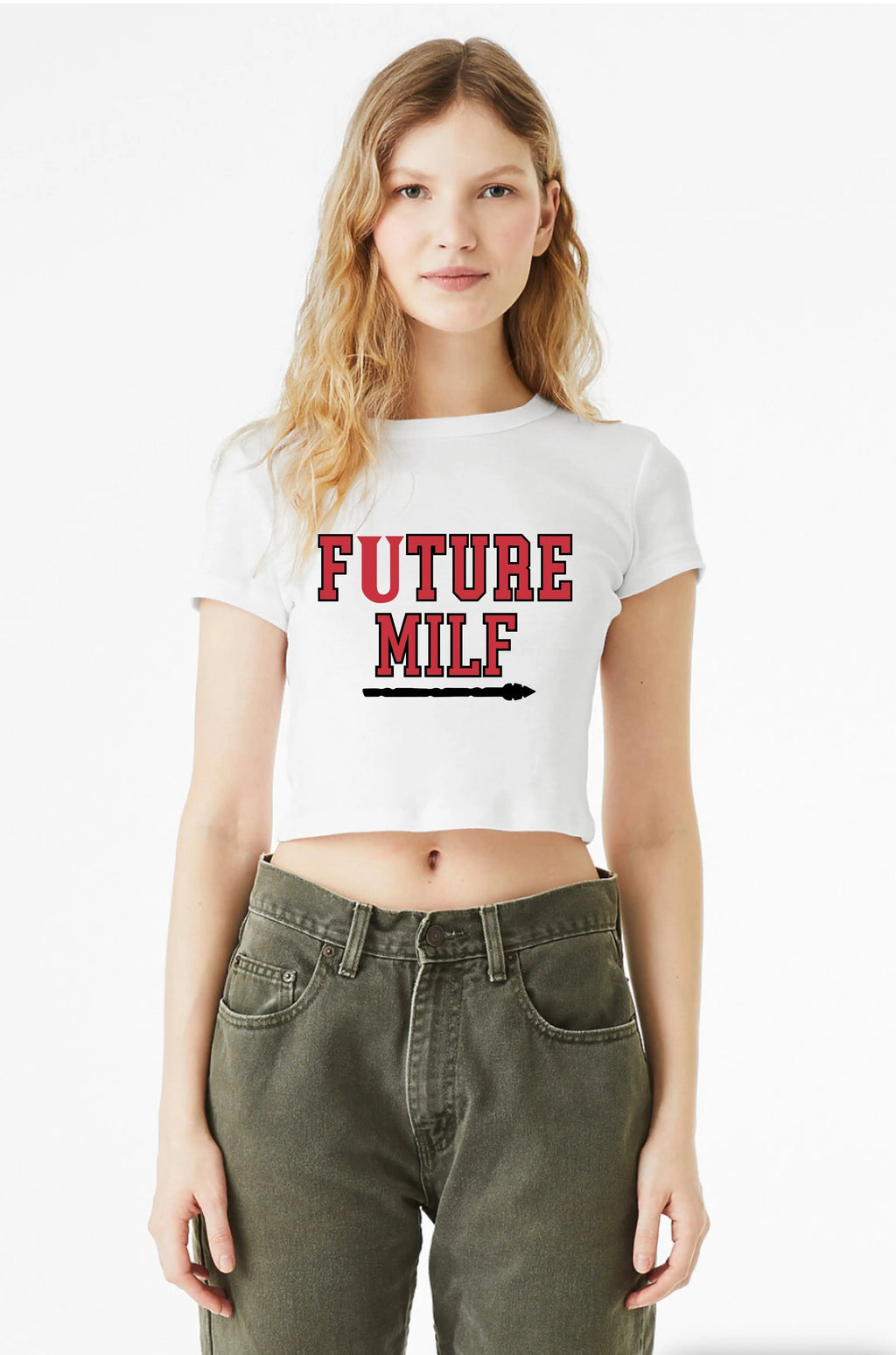 SDSU Y2K MILF BABY TEE - Hamsa Club