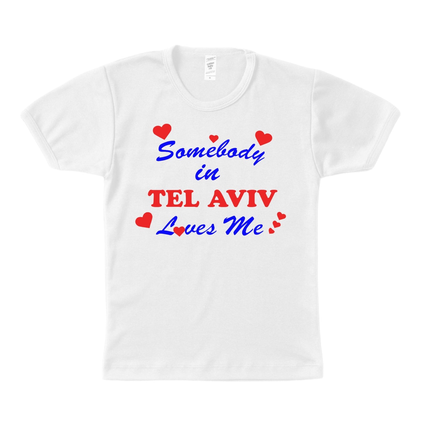 TEL AVIV BABY TEE - Hamsa Club